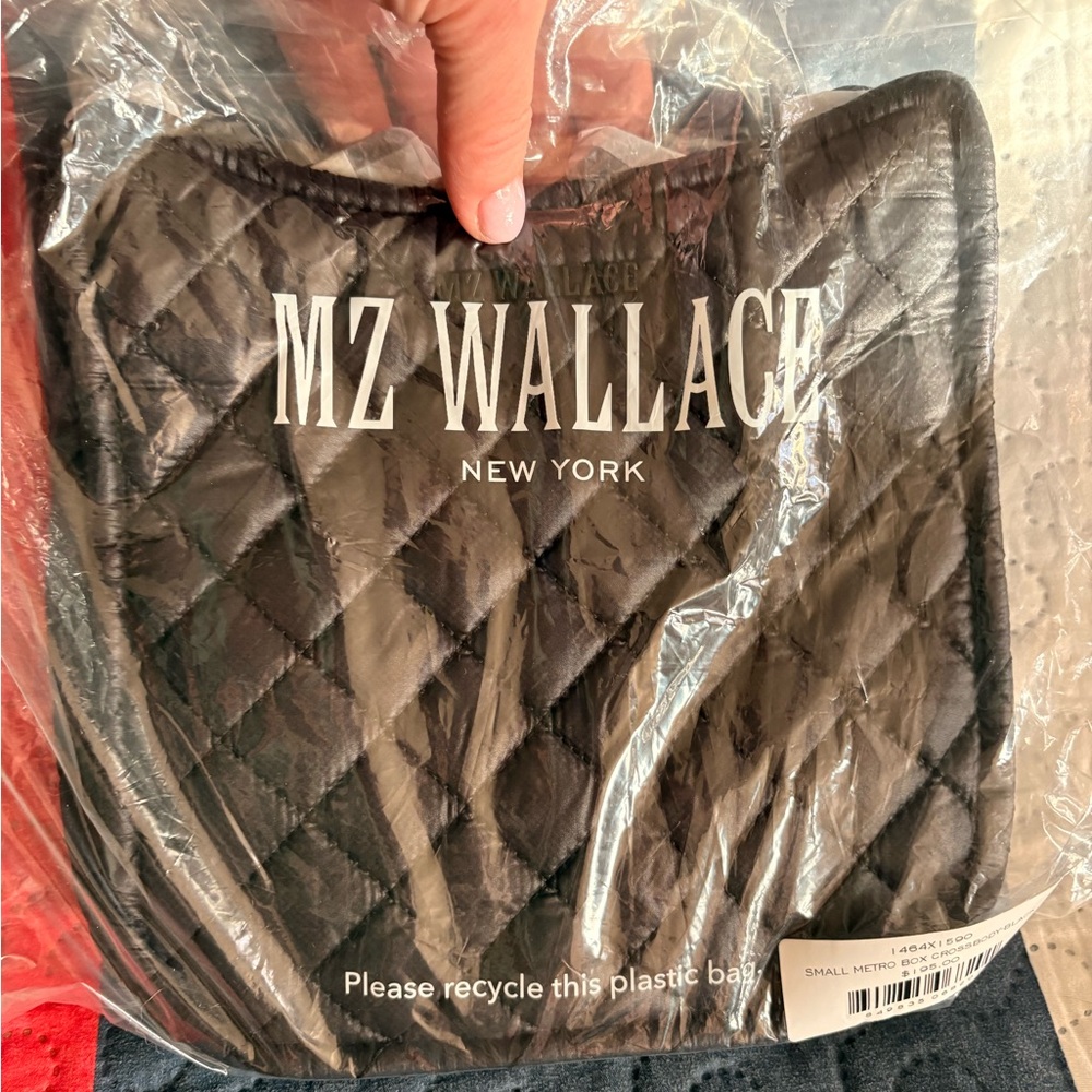 NWT MZ Wallace small Metro Box Crossbody